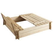 Bac  Sable avec Bancs Intgrs - Burger